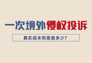 一次境外侵权投诉，真实成本到底是多少？